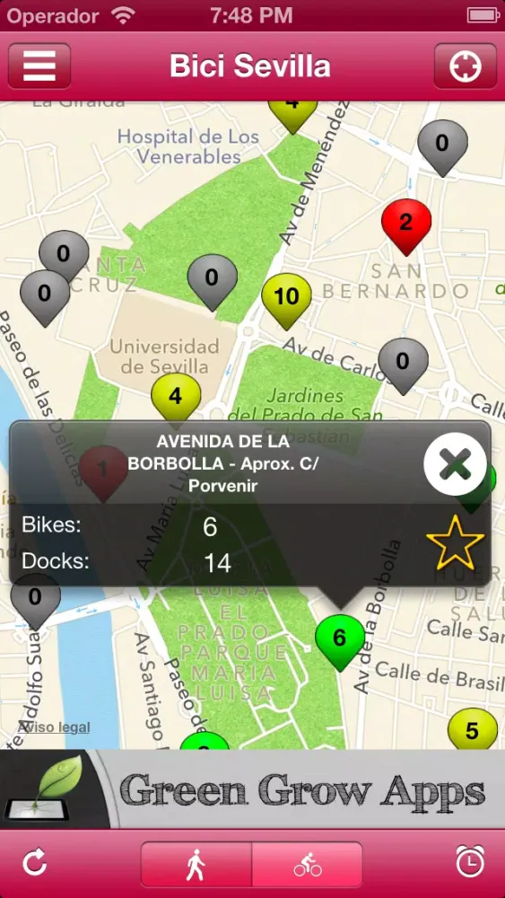 Capturas de pantalla de Sevilla Bikes - Sevici
