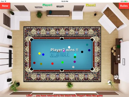 BilliardSports-Blackball-Pool iPad 应用截图