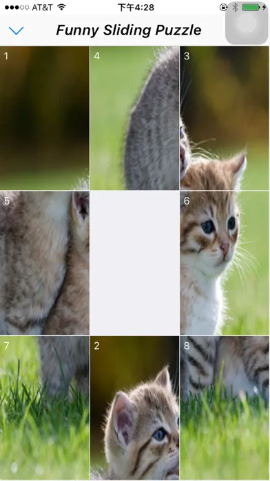 Capturas de tela do Funny Sliding Puzzle - Classic