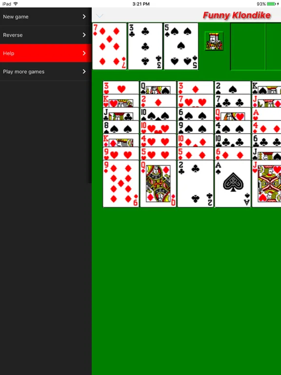Klondike - Classic Solitaire iPad  Screenshots