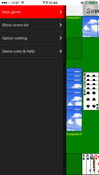 تصاویر Classic card game - Sevens