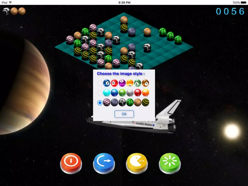 Capturas de tela do Funny 3D Ball Crush iPad 