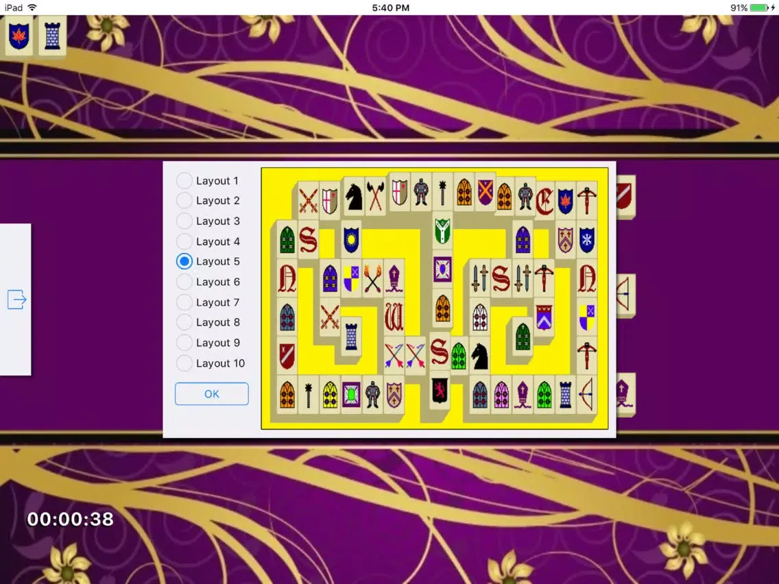 Funny Mahjong -Classic Version iPad  Screenshots