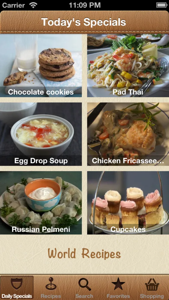 Screenshot di World Recipes - Cook World Gourmet