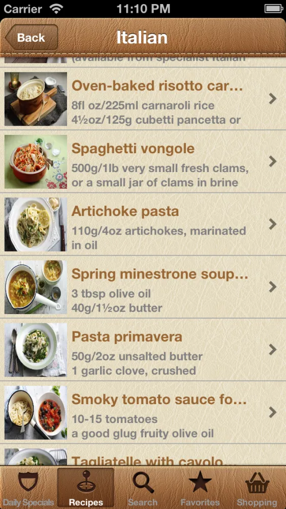 Screenshot di World Recipes - Cook World Gourmet