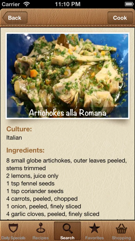 Screenshot di World Recipes - Cook World Gourmet