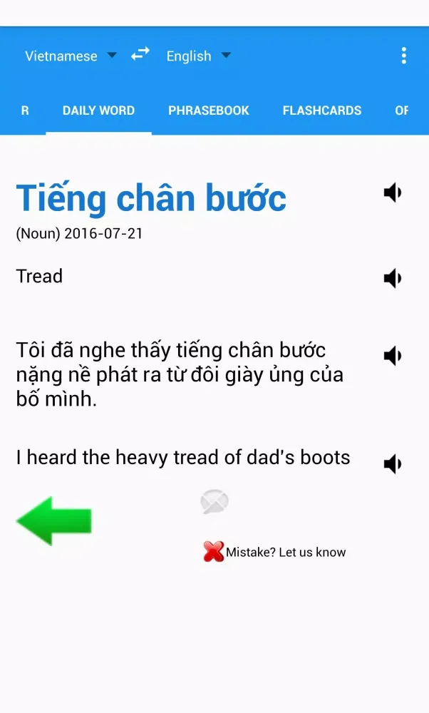 Talking Vietnamese Translator/Dictionary سکرین شاٹس