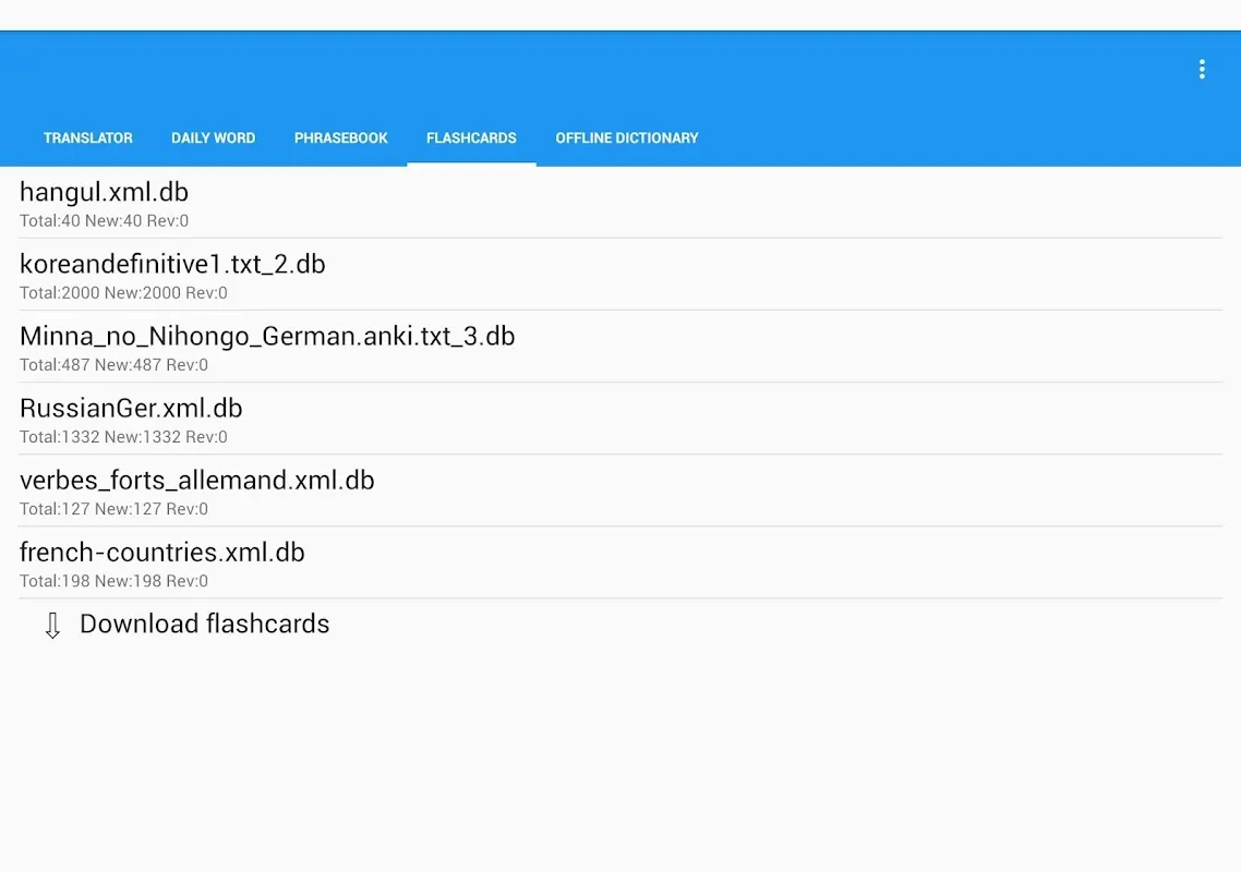 Talking Euro Translator/Dictionary Screenshots
