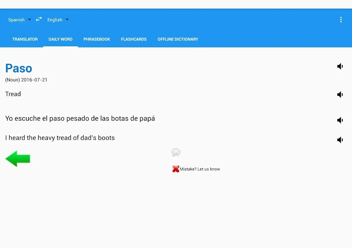 Talking Euro Translator/Dictionary Screenshots