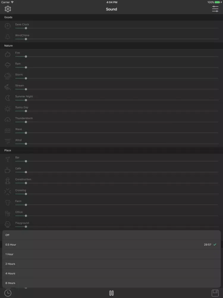 Capturas de tela do Focus On What You Are Doing iPad 