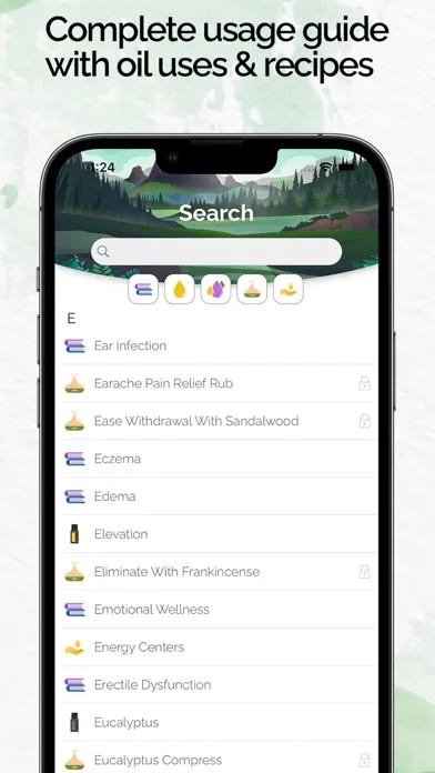 doTERRA Essential Oil Guides Ekran Görüntüleri