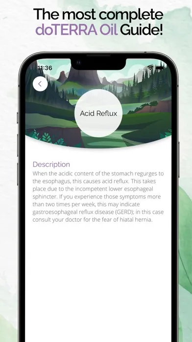 doTERRA Essential Oil Guides Ekran Görüntüleri