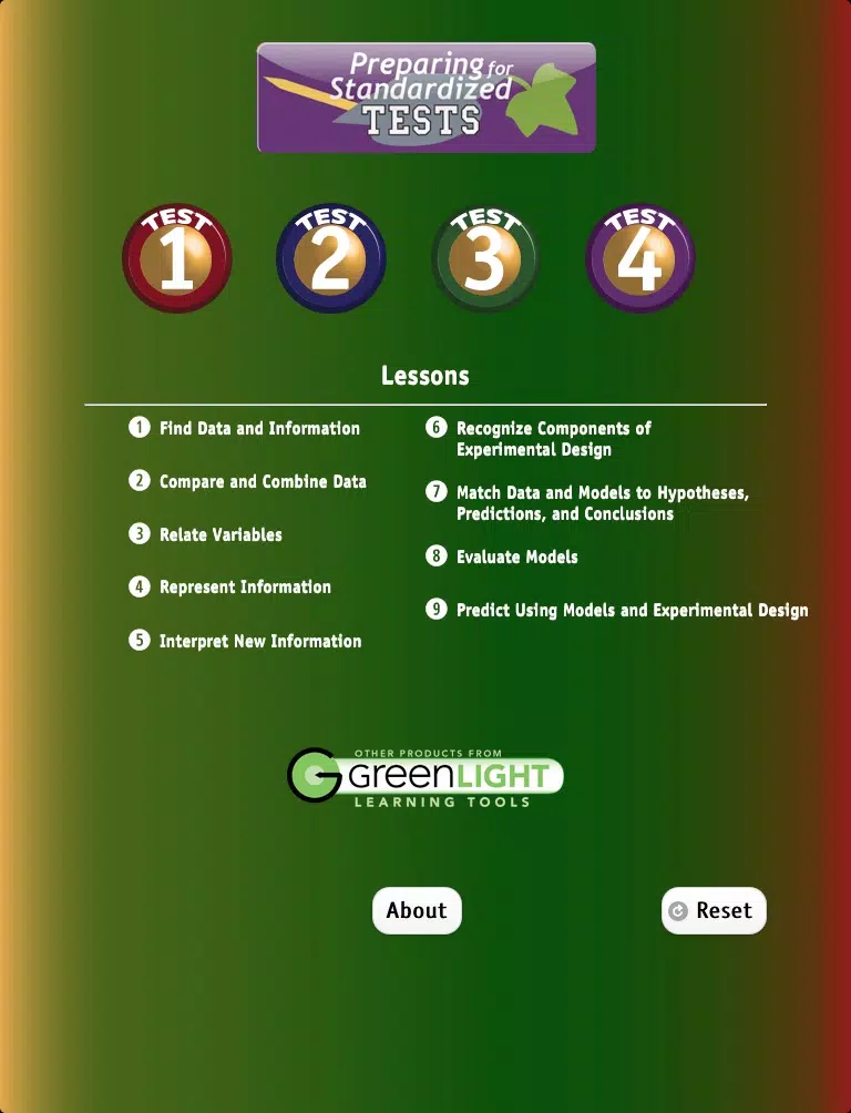Capturas de pantalla de Preparing for Standardized Tests, Lite iPad 