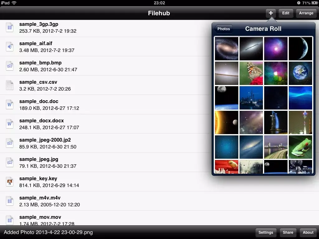 تصاویر GreenLink Filehub iPad 