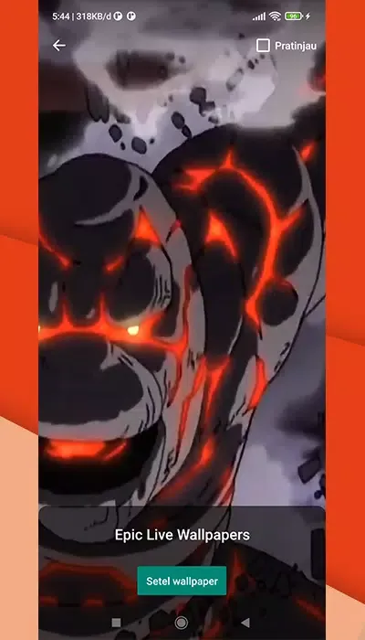 Screenshot di epic live wallpapers