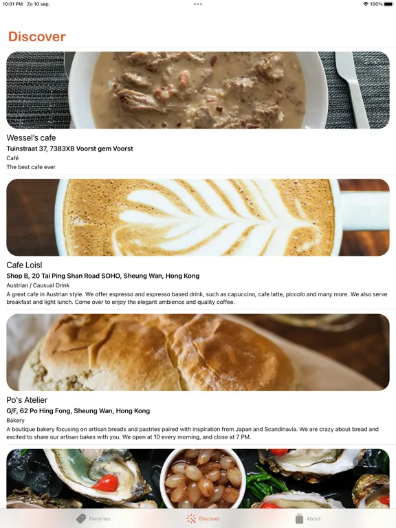 تصاویر FoodPin - Restaurant Guide iPad 