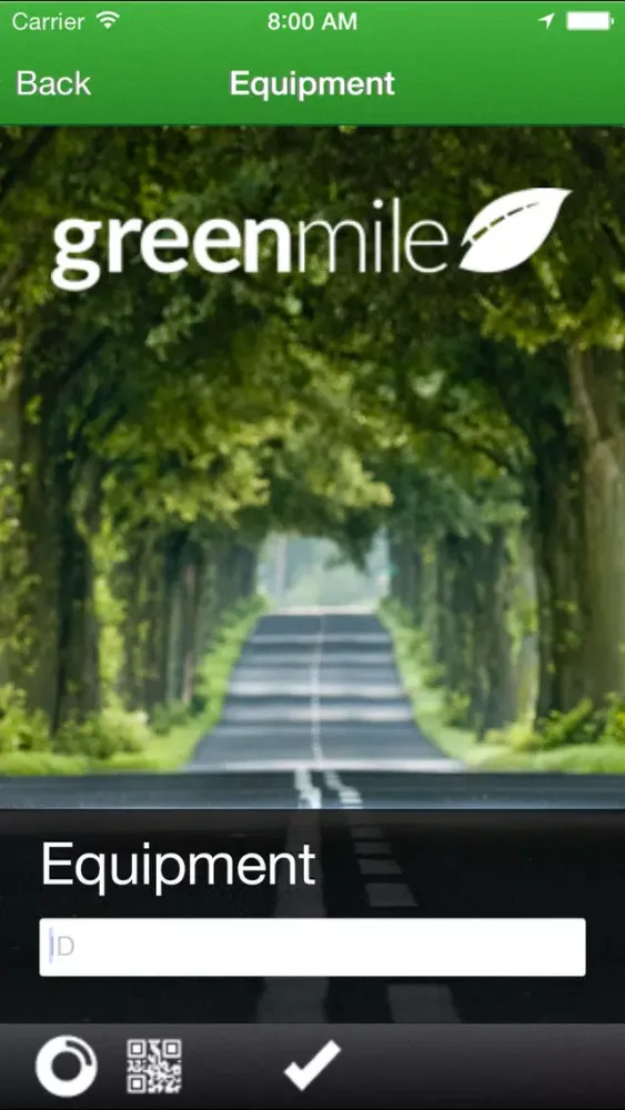Ảnh chụp màn hình của GreenMile Driver
