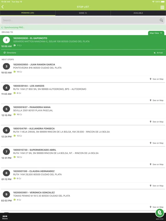 Capturas de pantalla de GM Driver 7 iPad 