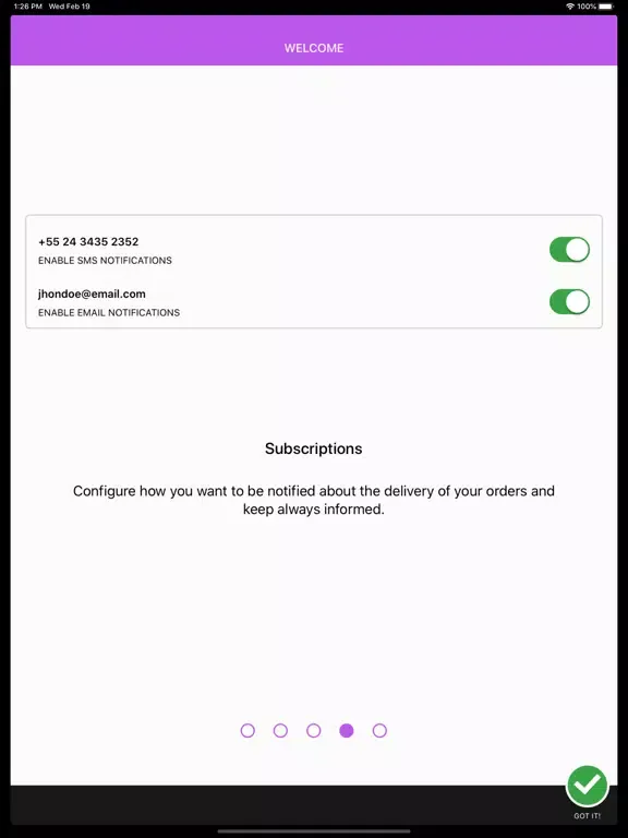 تصاویر GM myOrder 7 iPad 