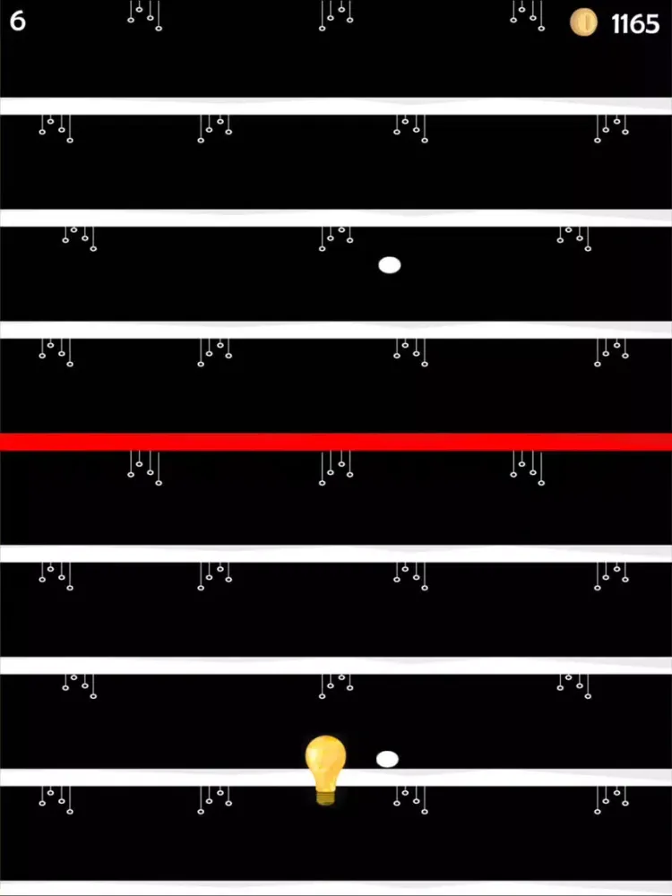 Скриншоты Bulb Out - Ball Jumping Game iPad 