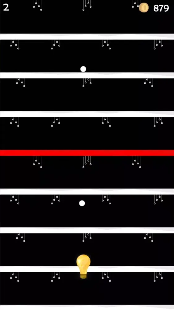 Скриншоты Bulb Out - Ball Jumping Game