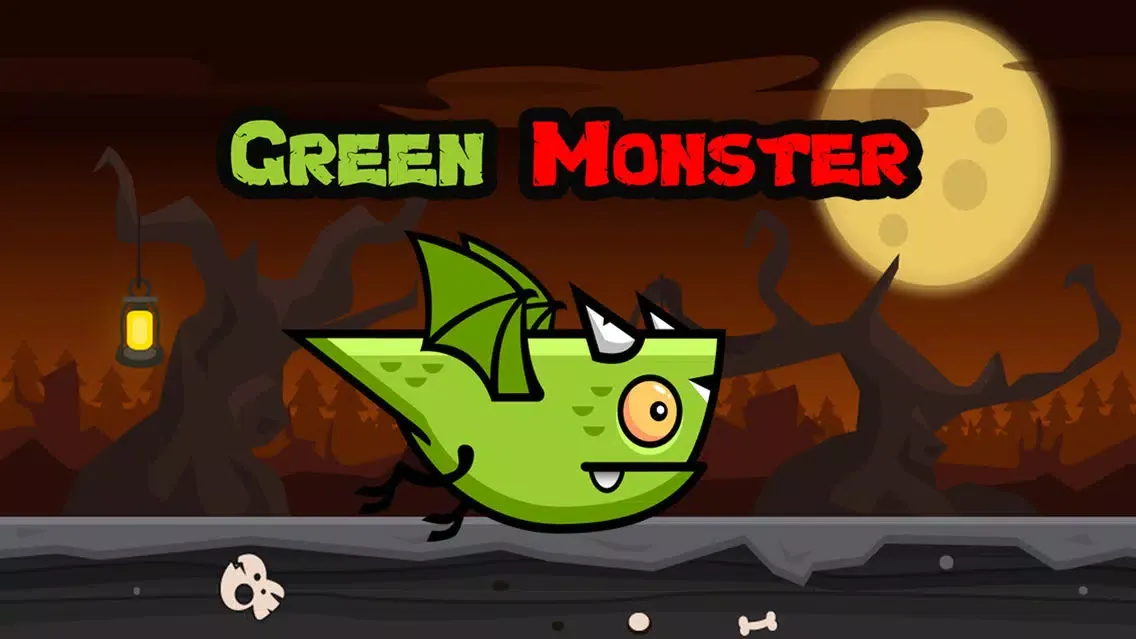 Capturas de tela do The Green Monster - Endless Cool Addicting Games