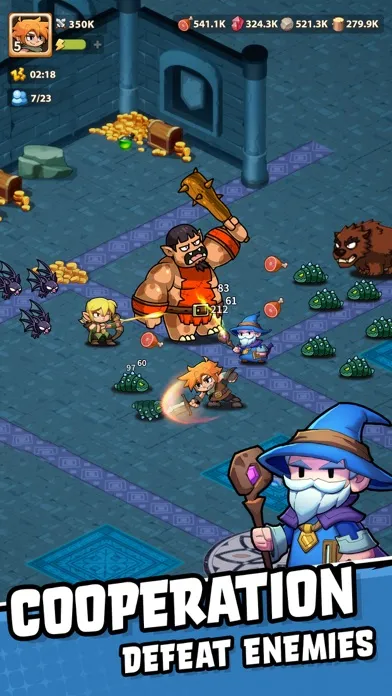 Captures d'écran de Top Heroes