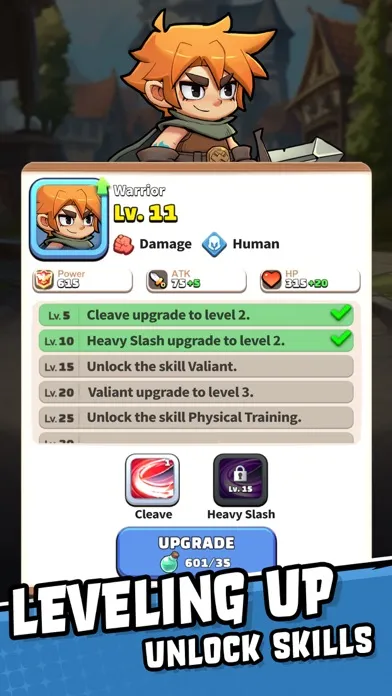 Captures d'écran de Top Heroes