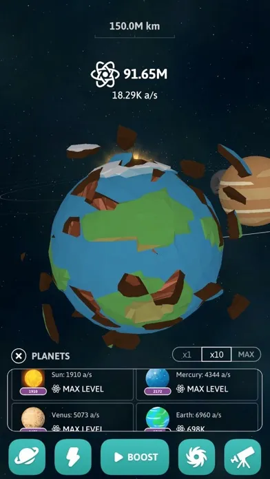 Idle Universe! سکرین شاٹس