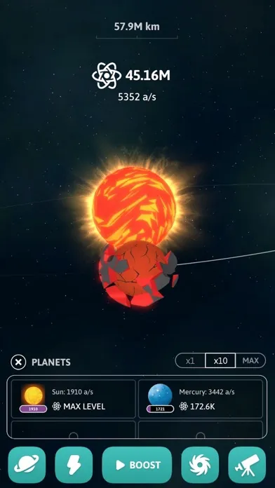 Idle Universe! سکرین شاٹس