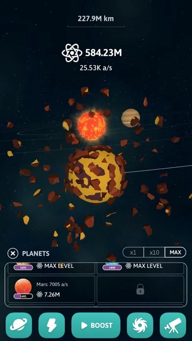 Idle Universe! سکرین شاٹس
