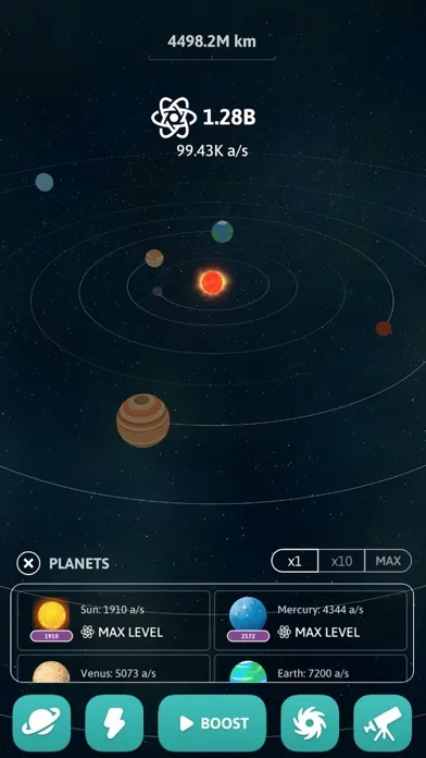 Idle Universe! سکرین شاٹس
