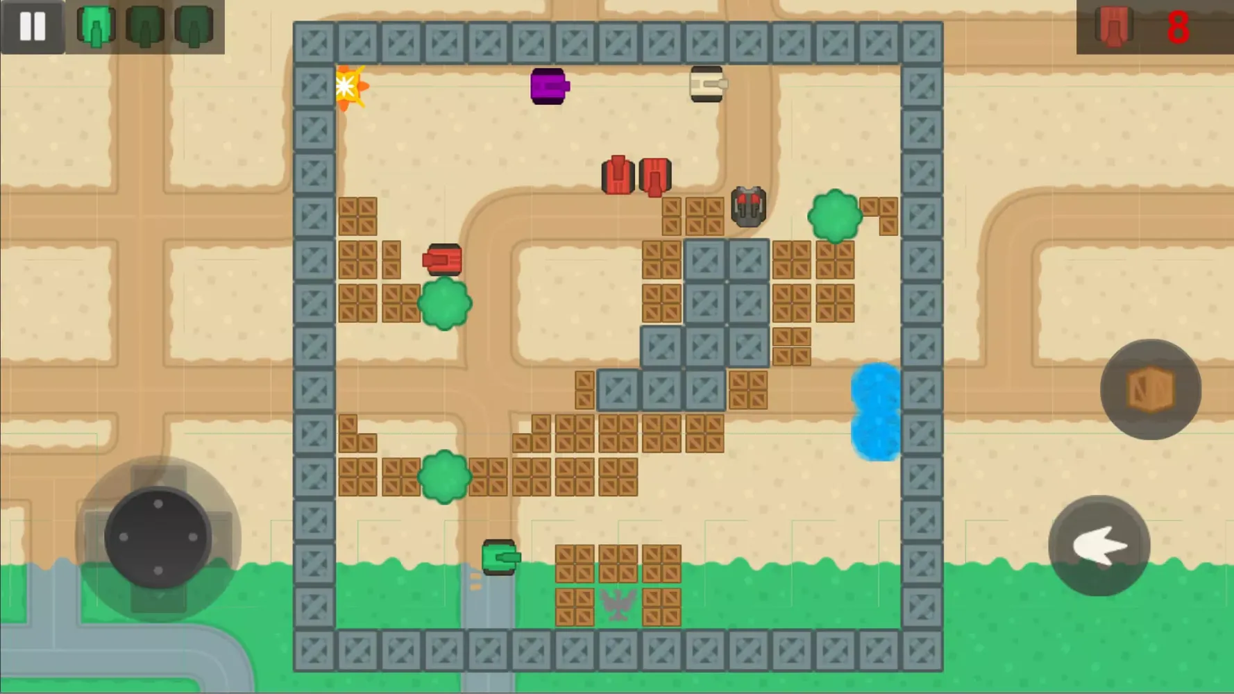 Tanks Classic Battle 스크린샷