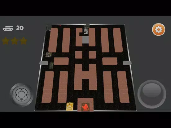 Tangkapan skrin A Brick City - 3D Tank Warfare iPad 