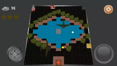 Tangkapan skrin A Brick City - 3D Tank Warfare