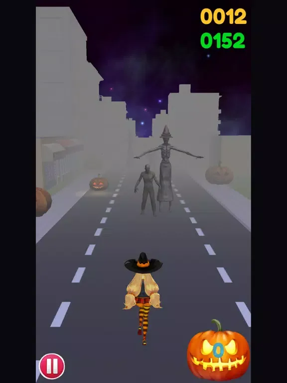 Running Halloween Zombie City iPad 应用截图