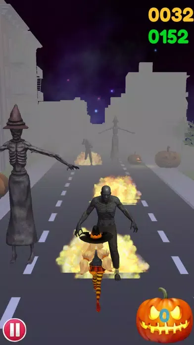 Running Halloween Zombie City应用截图