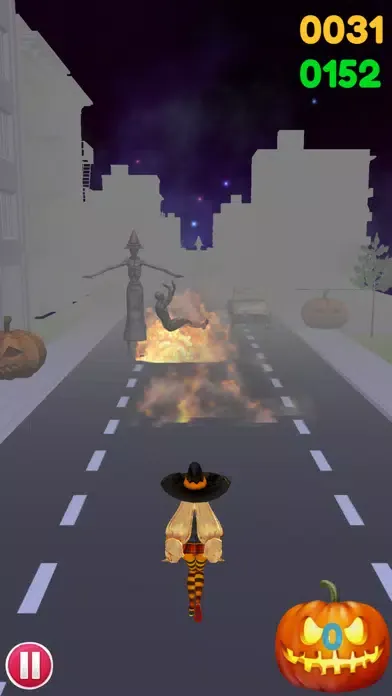 Running Halloween Zombie City应用截图