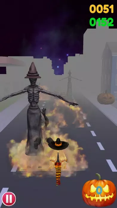 Running Halloween Zombie City应用截图