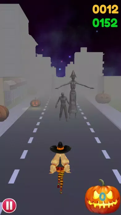 Running Halloween Zombie City应用截图