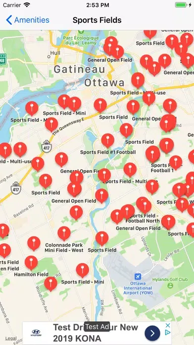 Ottawa Amenities স্ক্রিনশট