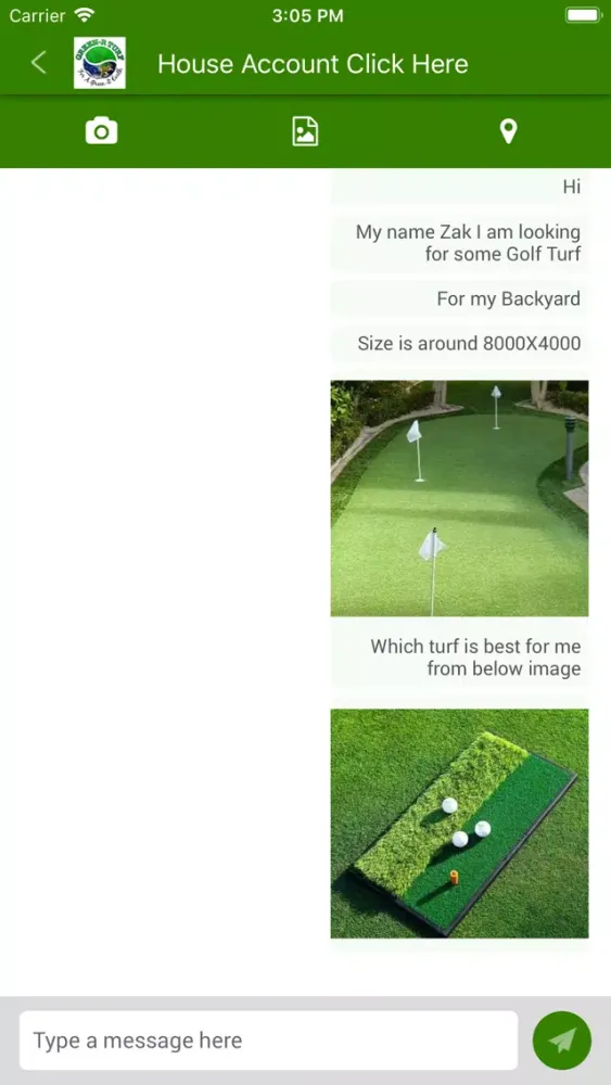 Capturas de pantalla de Green-R Turf