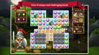 Age of Heroes TB - Match3 Screenshots