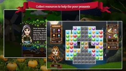 Age of Heroes TB - Match3 Screenshots