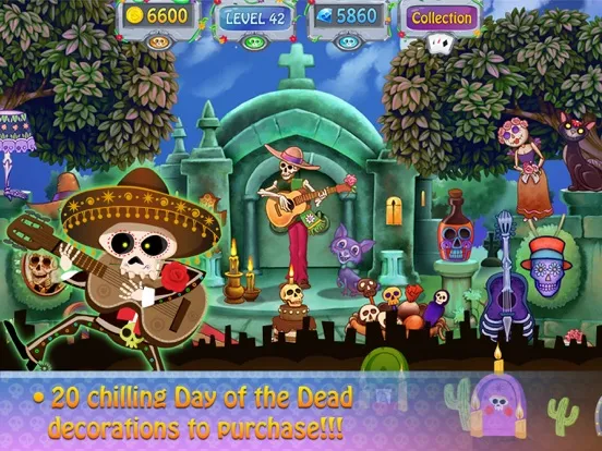 Day of the Dead: Solitaire iPad  Screenshots