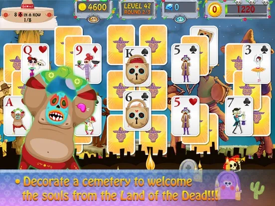 Day of the Dead: Solitaire iPad  Screenshots