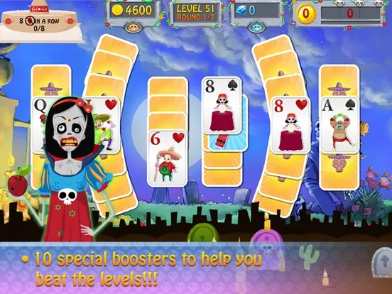 Day of the Dead: Solitaire iPad  Screenshots