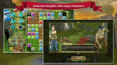 The Lost Labyrinth Match-3 Screenshots