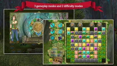 The Lost Labyrinth Match-3 Screenshots