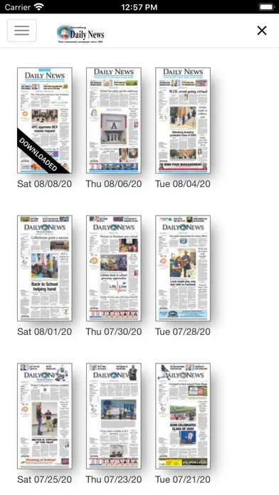 Daily News- Greensburg, IN سکرین شاٹس